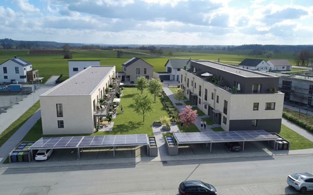 Visualisierung des Neubauprojekts in Crailsheim